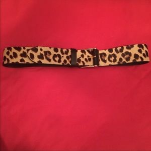 Banana Republic animal print belt- new without tag